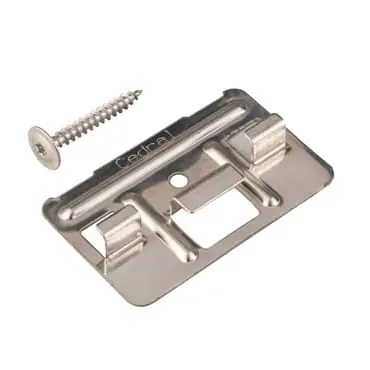 CedralCedral click clip en schroef rvs