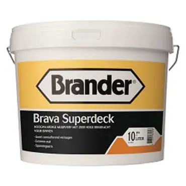 BranderBrander Brava Superdeck muurverf mat wit