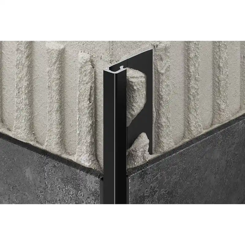 SchluterAfbouwprofiel Quadec AC Grafietzwart mat