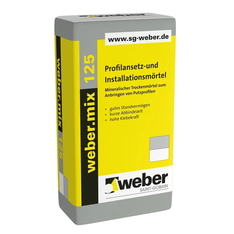 WeberWeber.mix 125 montagemortel
