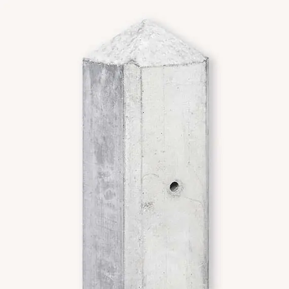 Beton tussenpaal grijs