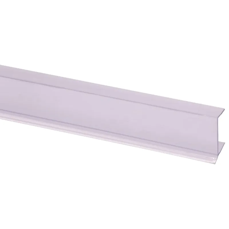 Keukenplintprofiel kunststof 9,5x20mm