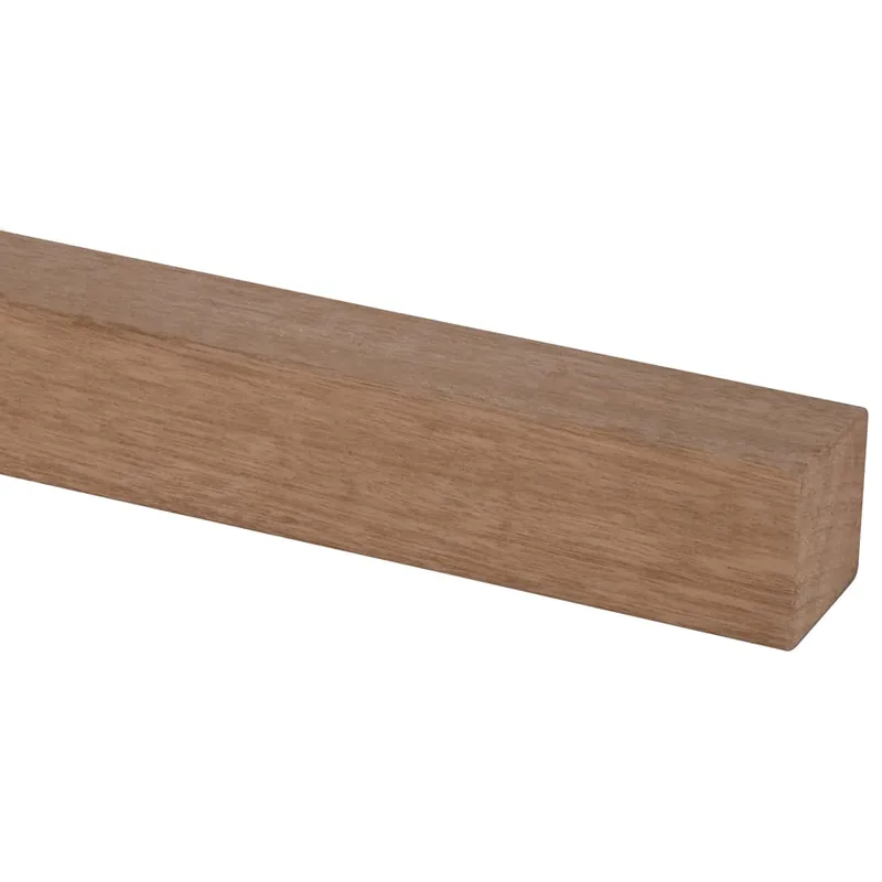 Hardhout geschaafd 44x44mm FSC