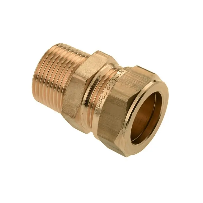 BonfixBONFIX puntstuk knel messing 3/8"