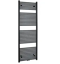 Titan Handdoekradiator 7.5/8 - 75 x 80 cm Black Recht T6