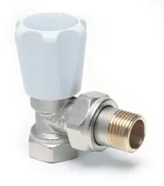 GK ECO Haaks Radiatorkraan 1/2" 13001-1