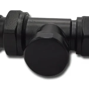 GK Recht Black Voetventiel (15 mm) O-ring 13019-9-BS