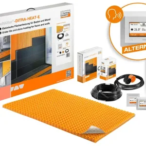 Schluter Ditra Heat E Duo 1,5m² 150 Watt DHDRT6S1 Vloerverwarming