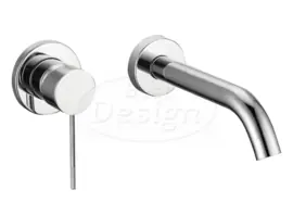 Best Design Ore-Decorata Inbouw-Wandmengkraan Uitloop=20 cm RVS-304 4010550
