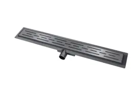 Titan 70SF GUNMETAL + Rooster RVS Drain 70 cm