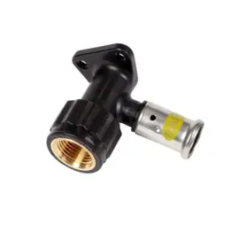 Henco 2PKG-2005 Gas Muurplaat 20x3/4 Bi. PVDF ALU