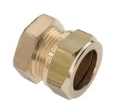 Bonfix Stop 12mm Knel Messing 82494