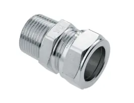 Bonfix Puntstuk 15x1/2 Buitendraad Knel Vernikkeld 82741AN
