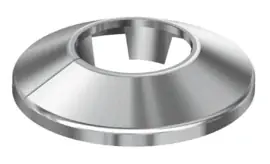 Flamco Klemrozet Ø15mm Enkel Chroom RVC 12465 (50x)