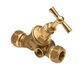 Bonfix Stopkraan 15x15mm + Aftapper 96510