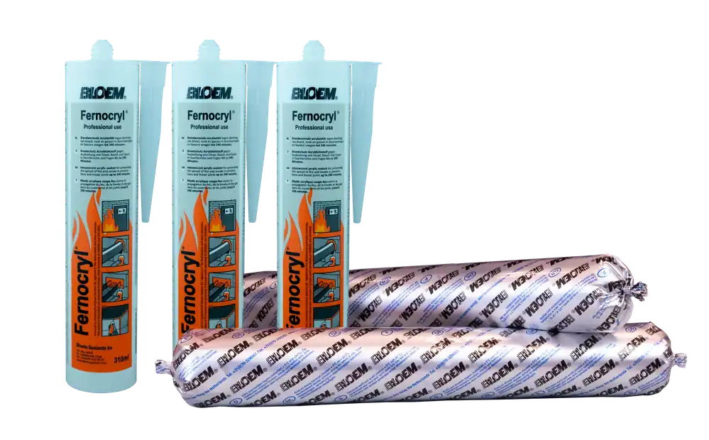 Fernocryl Brandvertragende Acrylkit Wit 310ml K229010310F