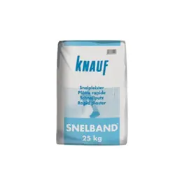Knauf Snelband Gipspleister 25 KG WIT