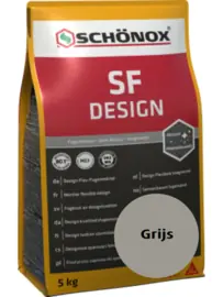 Schonox SF DESIGN GRIJS Voegmiddel 5kg 641567