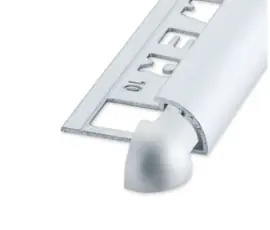 RONDEX Rond Alu Mat Zilver 8 mm Buitenhoek (2x) OX-E181000127