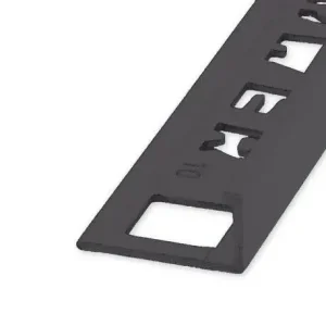 ELTEX Recht Alu Antraciet 6 x 2700mm Tegelprofiel OX-E210710104
