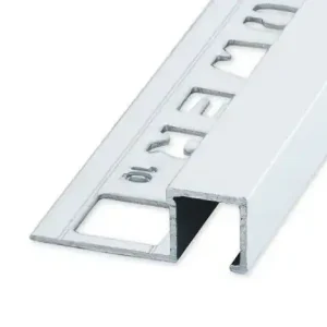 QUTEX Vierkant Alu Mat Zilver 8 x 2700mm OX-E061010127 Tegelprofiel