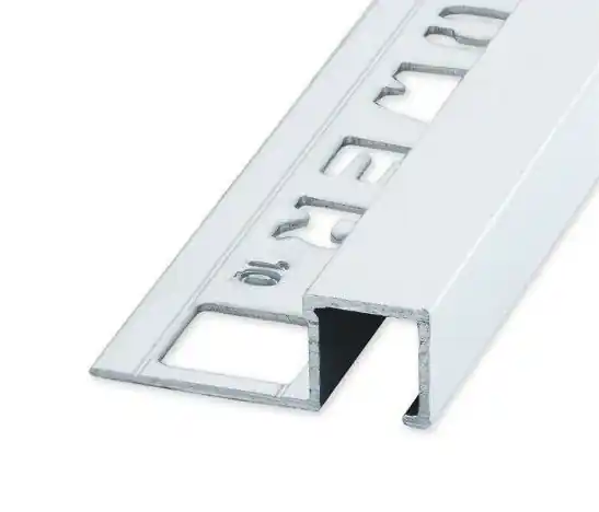 QUTEX Vierkant Alu Mat Zilver 8 x 2700mm OX-E061010127 Tegelprofiel