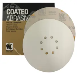 Indasa P150 Rhynogrip White Line Schuurschijf Ø225-H8 (50x)