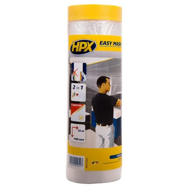HPX Masker + Masking Gold Tape 1100mm x 33m EM11033