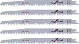 Bosch S1531L Top Reciprozaagblad Soft Wood (5x) 2608650676