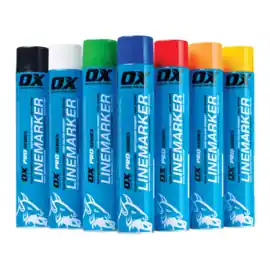 OX Pro Permanent Line Marker Spray - Green - 750ml OX-T022606