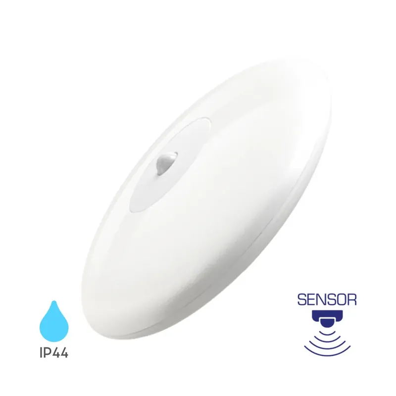 Braytron JADE Rond 18W Sensor 3000K IP44 Ceiling Light