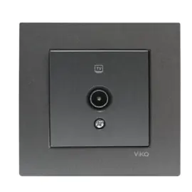Viko TV (Coax) inbouwdoos End Novella Fume 93000410