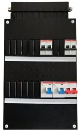 ABB HAF Groepenkast 4 groepen 1F 4x 16A - 2x AL 40A - 1xHS 2P/40