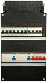 ABB HAF Groepenkast 3F 7 Groep 7x16A+1 B16A 2xAL 40A 1xHS 4P