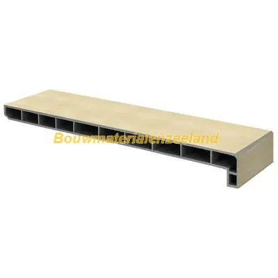 Lignodur Stone vensterbank 25cm travertin 300 cm. lang