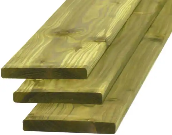 Woodvision Grenen geschaafde plank 1,5x14,0x400 cm