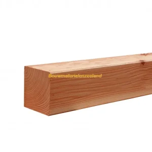 Douglas geschaafde paal 14x14x300 cm, onbehandeld