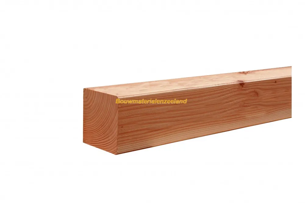Douglas geschaafde paal 14x14x400 cm onbehandeld