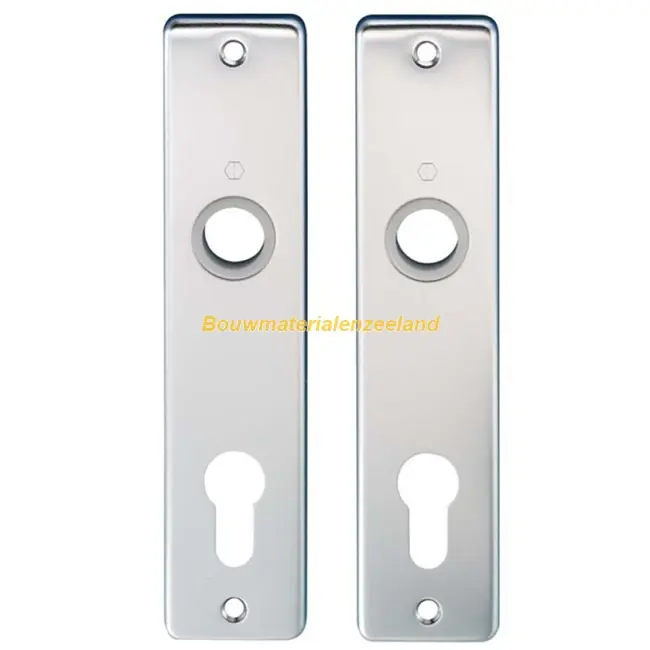 Hoppe deurschild F1 185x42mm, PC 72mm*