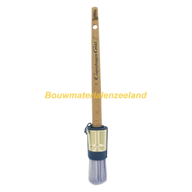Copenhagen Pro S Patentpuntkwast 5*, mt. 14, Synthetisch haar, FSC 70 % houten steel
