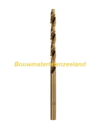 Metaalboor Hss-CO 4,0x75mm aantal in verp. 1
