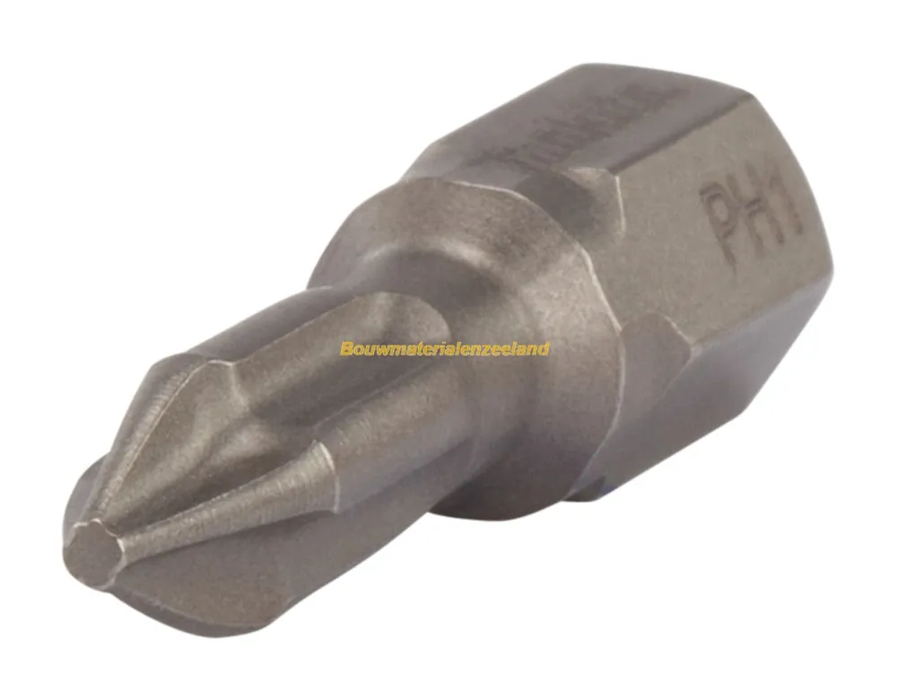 Schroefbit PH1x25mm aantal in verp. 3