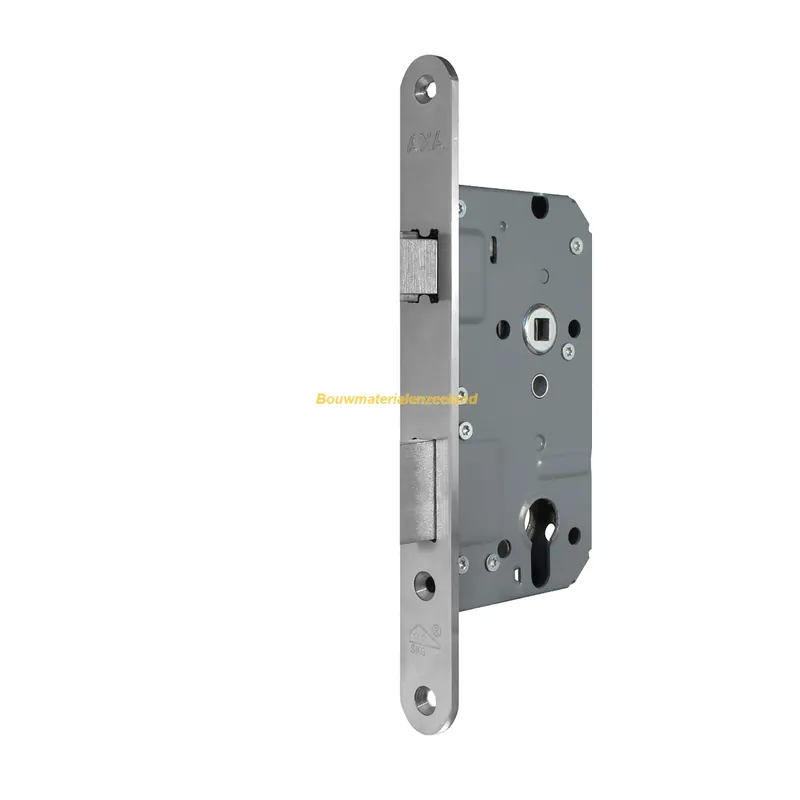 VEILIGHEIDS DEURSLOT/PC72/DM50/VOORPLAAT/ROND/RVS/SKG**/CONS. VERP.