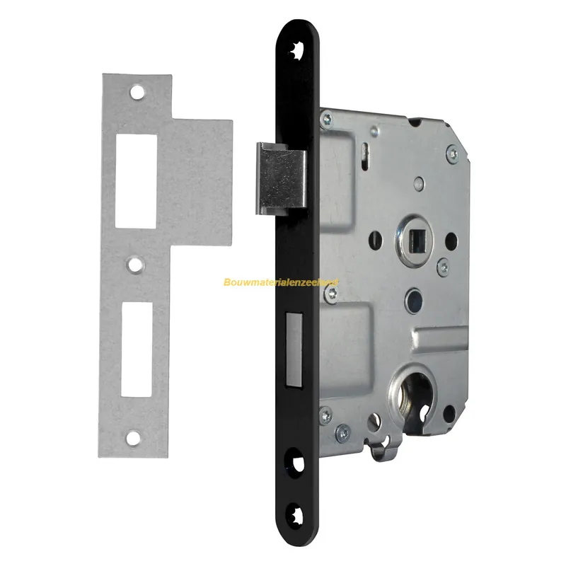 Axa Cilinderslot/55Mm/Voorplaat ZwartIncl Sluitplaat 7145505655E