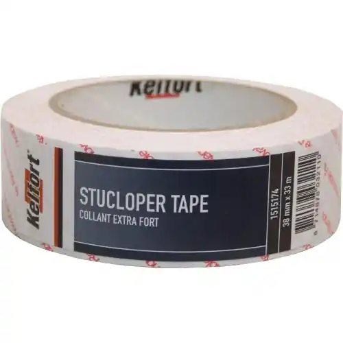 Stuclopertape Universal (S) wit 50 mm rol 33 m1 doos 8 rol