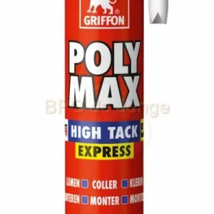 Griffon Poly Max High Tack Express wit koker 435 gram