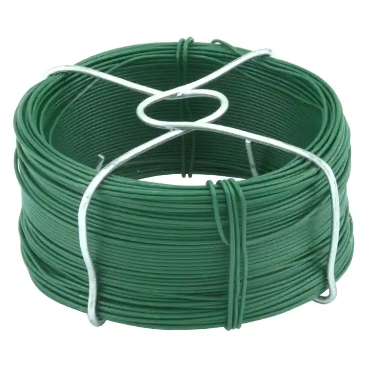 Binddraad groen geplast 1,2mm rol 50 m1