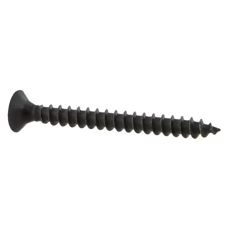 Sx Spaanplschr 6.0X50 Zwart 10st