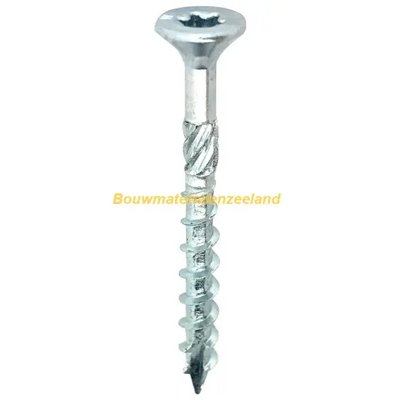 Woodies Ult. spaanplaatschroef 6.0x200 verz. kop zelfb. pt tx-30 deeldr verz ds 100 st