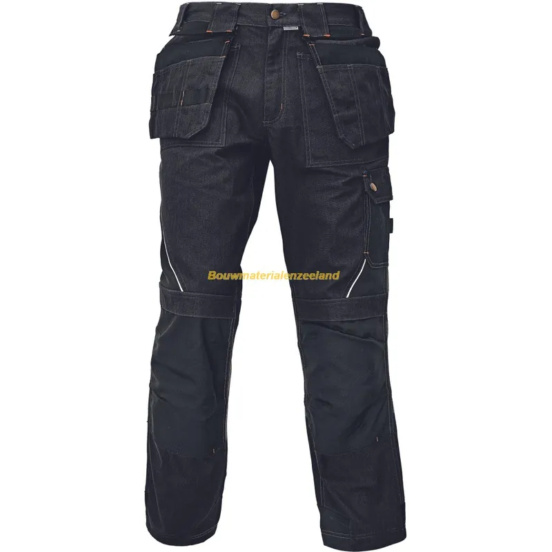 Lahr montagebroek polyester/katoen, zwart, 50 ( uitlopend )